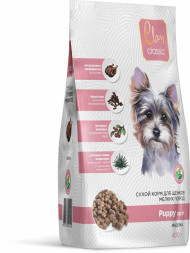 Clan Classic Puppy 30/17 сухой корм для щенков мелких пород с индейкой - 400 г