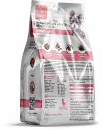 Clan Classic Puppy 30/17 сухой корм для щенков мелких пород с индейкой - 400 г