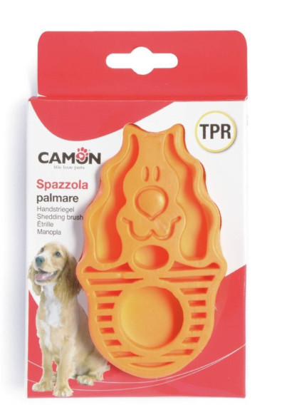 Camon щетка для вычесывания шерсти в форме собаки