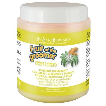 Iv San Bernard Fruit of the Grommer Ginger&amp;amp;Elderbery Восстанавливающая маска с противовоспалительным эффектом 1 л