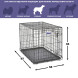 Midwest Icrate клетка для собак малых и средних размеров, черная 1 дверь - 91х58х64 см