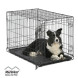 Midwest Icrate клетка для собак малых и средних размеров, черная 1 дверь - 91х58х64 см