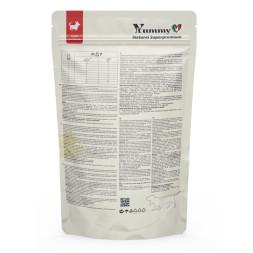 Yummy Linea сухой низкозерновой корм для взрослых собак мелких и миниатюрных пород, с ягненком - 300 г