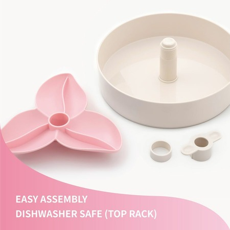 PetDreamHouse SPIN Interactive Feeder Bougainvillea Baby Pink Easy интерактивная система кормления Спин - бугенвиллея, розовая - 550 г