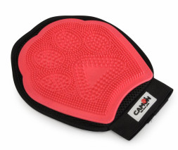 Camon перчатка массажная для вычесывания шерсти собак и кошек, двусторонняя