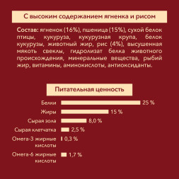 Purina ONE сухой корм для взрослых собак средних и крупных пород с ягненком и рисом - 10 кг