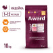 AWARD Healthy Growth сухой корм для котят от 1 месяца, беременных и кормящих кошек, с индейкой, курицей, рыбьим жиром и семенами льна - 10 кг