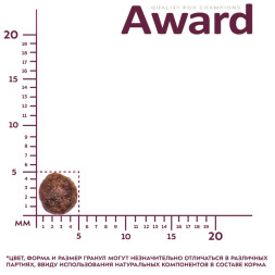 AWARD Healthy Growth сухой корм для котят от 1 месяца, беременных и кормящих кошек, с индейкой, курицей, рыбьим жиром и семенами льна - 10 кг