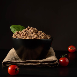 Мнямс Delicatesse Сальтимбокка по-римски влажный корм для собак паштет из индейки с ветчиной и телятиной, в консервах - 400 г х 12 шт