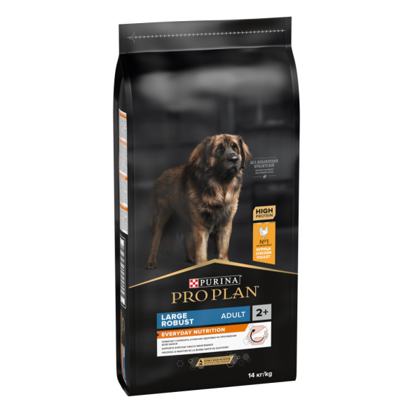 Pro Plan Opti Balance Large Robust сухой корм для взрослых собак крупных пород с мощным телосложением с курицей - 14 кг
