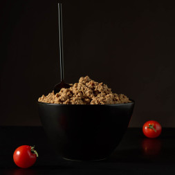 Мнямс Delicatesse Олья Подрида по-барселонски влажный корм для собак паштет из мясного ассорти с морковью, в консервах - 400 г х 12 шт