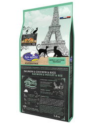 Bon Appetit Cat Adult Urinary сухой корм для взрослых кошек при болезнях почек, с лососем, курицей и рисом - 1,5 кг