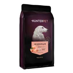 HUNTERPET сухой корм для взрослых собак средних и крупных пород с курицей - 3 кг