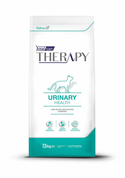 Vitalcan Therapy Feline Urinary Care сухой корм для взрослых кошек, при МКБ, с курицей - 7,5 кг