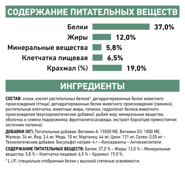 Royal Canin Diabetic Canine DS37 сухой корм для собак при ожирении 2 - й стадии или при сахарном диабете - 12 кг