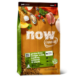 Now Fresh Fresh Small Breed Senior Recipe Grain Free 24/11 сухой корм для пожилых собак мелких пород, с индейкой и уткой - 9,98 кг