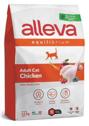 Alleva Equilibrium Chicken Adult Cat сухой корм с курицей для взрослых кошек - 1,5 кг
