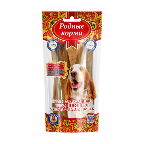Родные Корма Традиционные лакомство для собак рубец говяжий - 65 г