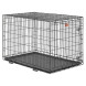 Midwest Icrate клетка для крупных и средних собак, черная 1 дверь - 122х76х84 см