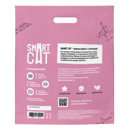 Smart Cat комкующийся наполнитель для кошачьего туалета - 5 л (2,5 кг)