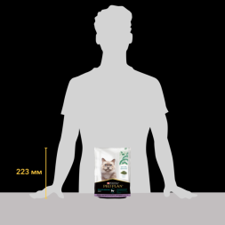 Сухой корм для кошек Pro Plan Nature Elements при чувствительном пищеварении с индейкой 200 г