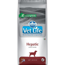 Farmina Vet Life Dog Hepatic сухой корм для взрослых собак при заболевании печени - 2 кг