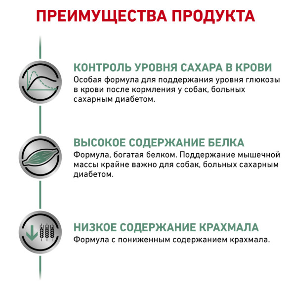 Royal Canin Diabetic DS37 для собак страдающих сахарным диабетом - 1,5 кг