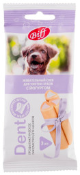 TiTBiT лакомство для щенков мелких и средних пород Жевательный снек Dent с йогуртом - 40 г