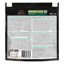 Pro Plan Cat Adult Sterilised сухой корм для стерилизованных кошек с кроликом - 400 г