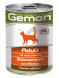 Gemon Cat влажный корм для взрослых кошек кусочки говядины в консервах - 415 г х 24 шт