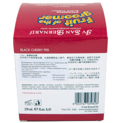 Iv San Bernard Fruit of the Grommer Black Cherry Восстанавливающая маска для короткой шерсти с протеинами шелка 250 мл