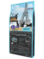 Bon Appetit Cat Adult Sterilized сухой корм для стерилизованных кошек с лососем, курицей и рисом - 1,5 кг