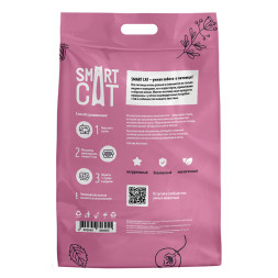Smart Cat комкующийся наполнитель для кошачьего туалета, глиняный с ароматом яблока - 8 кг