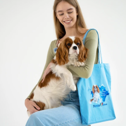Monge Gift Shop Collection 2023 шоппер Кинг Чарльз Спаниель