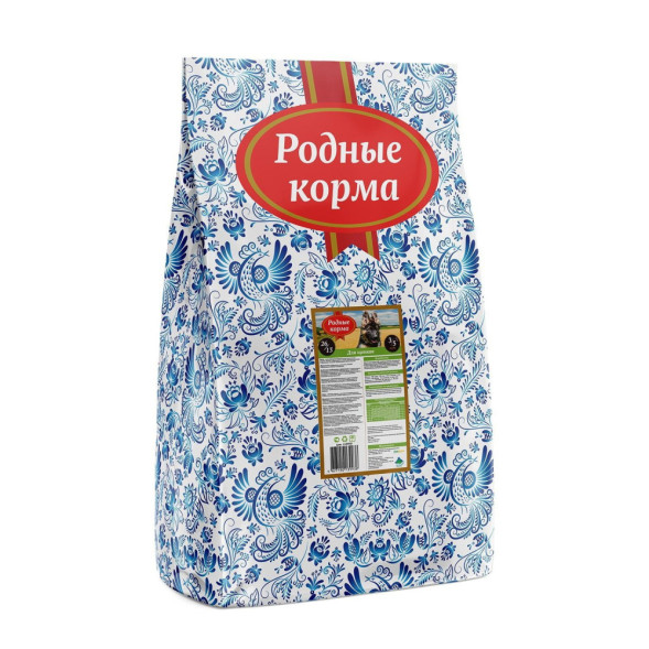 Родные корма 26/13 сухой корм для щенков - 3/5 пуда (10 кг)