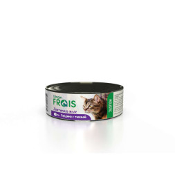 Консервы Glogin Frais Holistic для кошек ломтики в желе, сардина с тыквой - 100 г х 6 шт