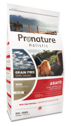Pronature Holistic Азиатская кухня сухой беззерновой корм для собак мелких пород и всех возрастов с сельдью и лососем - 340 г