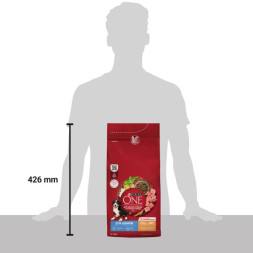 Сухой корм для щенков Purina ONE для средних и крупных пород с курицей и рисом 1,8 кг