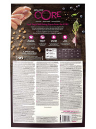 Wellness Core сухой корм для взрослых собак мелких пород с низким содержанием жира с индейкой и курицей 5 кг