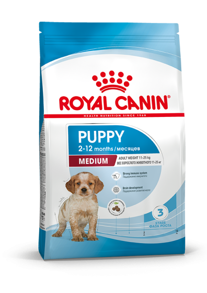 Royal Canin Medium Puppy сухой корм для щенков средних пород - 14 кг