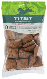 TiTBiT Золотая коллекция лакомство для собак начос в мясной обсыпке - 75 г