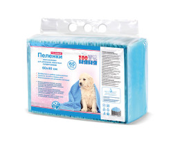 ZOO Няня гелевые пеленки тонкие, 60х40  - 65 шт