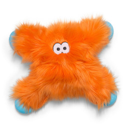 West Paw Zogoflex Rowdies игрушка плюшевая для собак Lincoln, 28 см, оранжевая