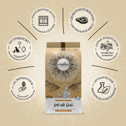 CRAFTIA NATURA сухой корм для взрослых собак миниатюрных и мелких пород с ягненком и перепелкой - 7 кг