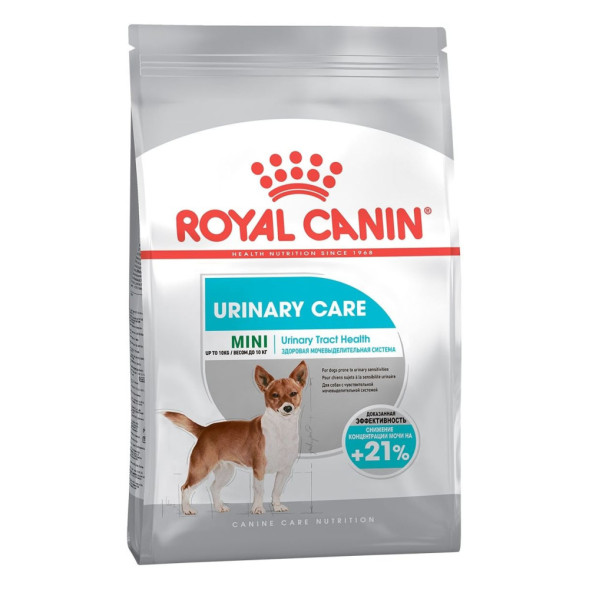 Royal Canin Mini Urinary Care сухой корм для собак мелких пород с чувствительной мочевыделительной системой - 1 кг