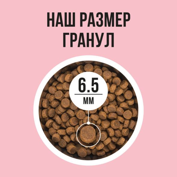 BOWL WOW сухой корм для взрослых кошек, с индейкой и яблоком - 400 г