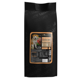 LEO&amp;amp;LUCY сухой холистик корм для щенков всех пород мясное ассорти с овощами - 12 кг