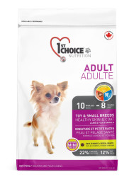 1st Choice Toy &amp;amp; Small Breeds сухой корм для декоративных собак с ягненком, рыбой и рисом - 7 кг