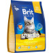 Brit Premium Cat Sterilised сухой корм для взрослых стерилизованных кошек с уткой и курицей - 2 кг