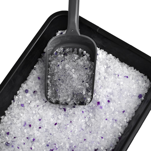 Smart Cat Силикагелевый впитывающий наполнитель для кошачьего туалета с ароматом лаванды - 1,6 кг